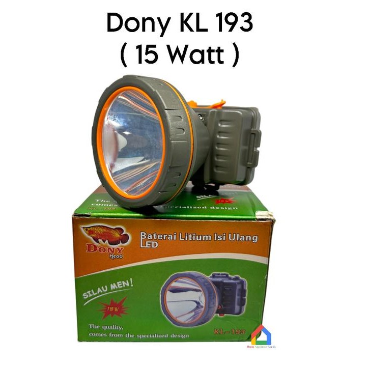 Senter Kepala Dony KL-195 / Dony Senter Kepala KL195 (10 Watt)