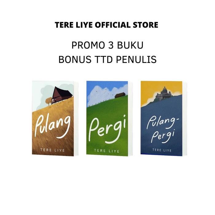 

COMBO 3 BUKU (PULANG, PERGI, PULANG-PERGI)