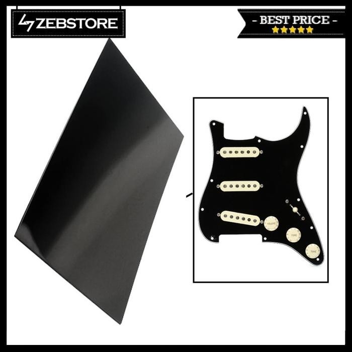 Promo Material Pickguard Black 3 Ply