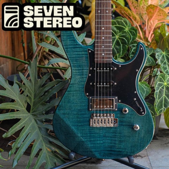 Promo Yamaha Pacifica Pac612Viifm Indigo Blue Gitar Elektrik Solid Body Pac612