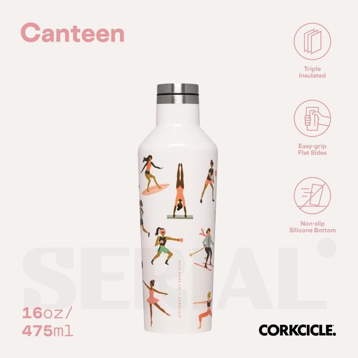 

CORKCICLE Canteen 16oz - Rifle Paper Sports Girls