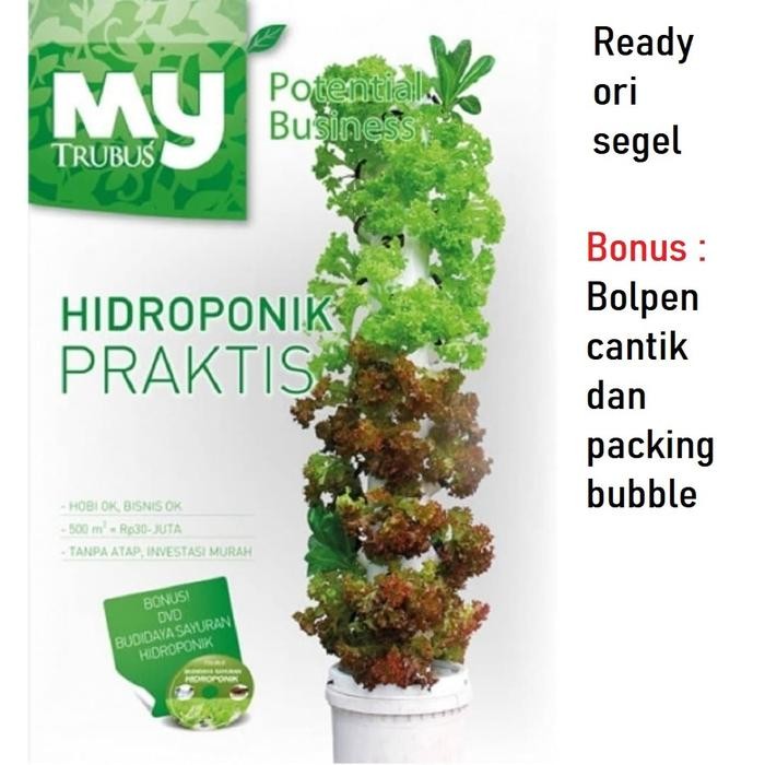 

Buku Trubus Potensial Bisnis Praktis Budidaya Sayuran Hidroponik