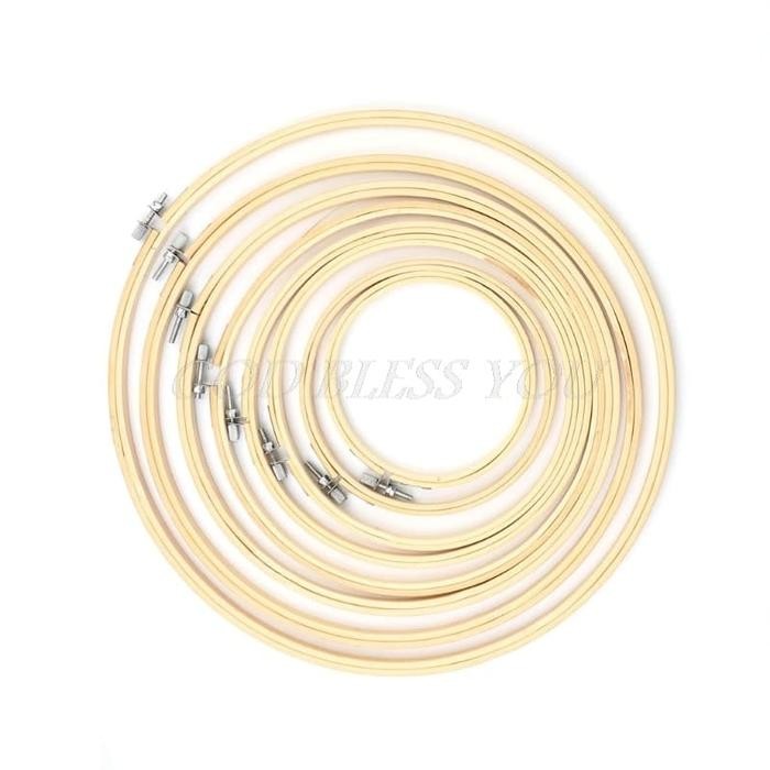 

Bamboo Embroidery Hoop - Pemidangan