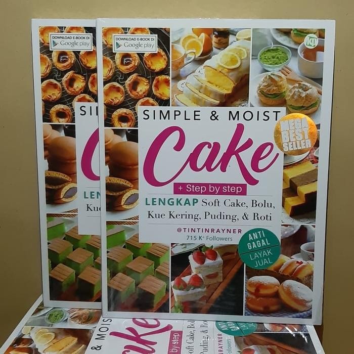 

Buku Simple & Moist Cake Tintin Rayner