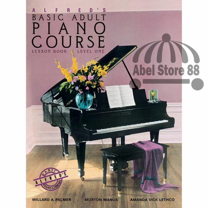 

Buku Piano Pemula Dewasa Alfred Basic Piano Course for Adult Level 1