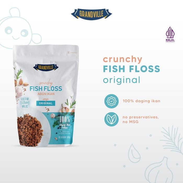 

ORIGINAL Grandville Abon IKAN Crunchy Single Pack ginal READY STOCK