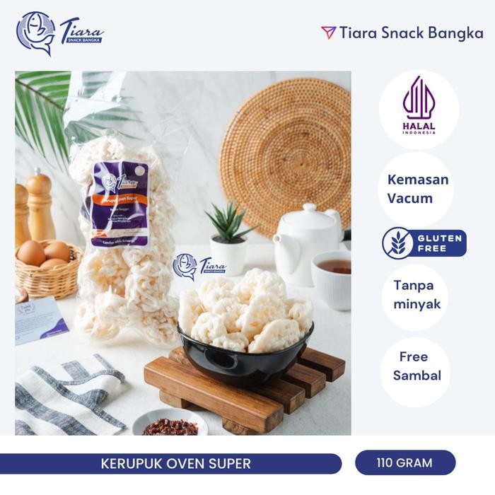 

DISKON Krupuk Kerupuk Oven Ikan Tenggiri Super Asli Bangka Tiara Snack Bangka READY STOCK