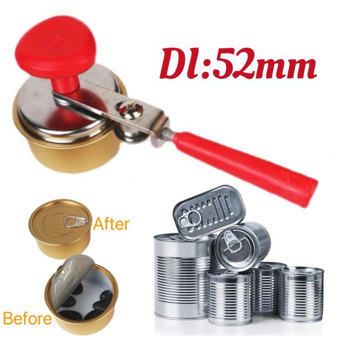 5.2Cm Can Sealer Manual Mesin Sealer Can Sealer Minuman Pet Can Sealer Manual Seamer Botol Petcan