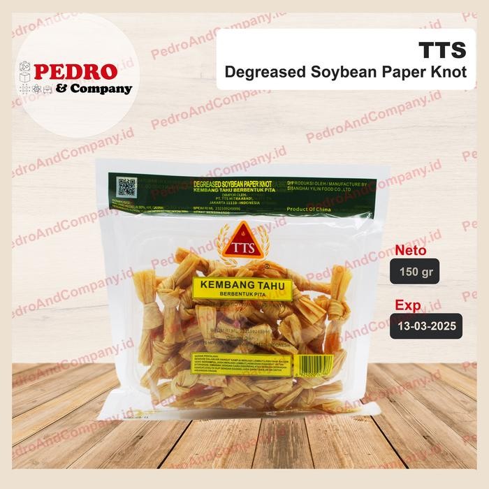 

LUXEHEALTH- Kembang Tahu Pita Kering Tts - Soybean Paper Knot / Shabu2 Hotpot