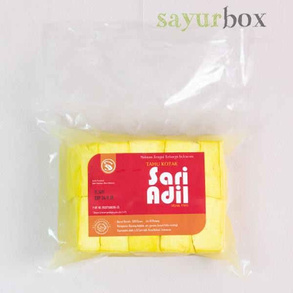 

LUXEHEALTH- Ud Sari Adil Tahu Kotak Kuning 500 Gram Sayurbox