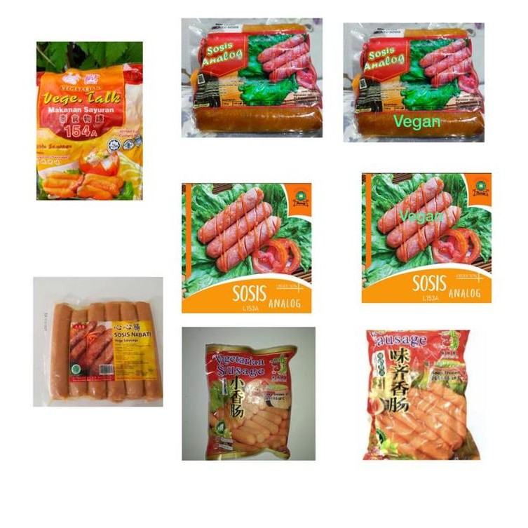 

LUXEHEALTH- Sosis / Sausage Mr Vege / Tian En Xiang / Su Xian Zi / Ruhuey