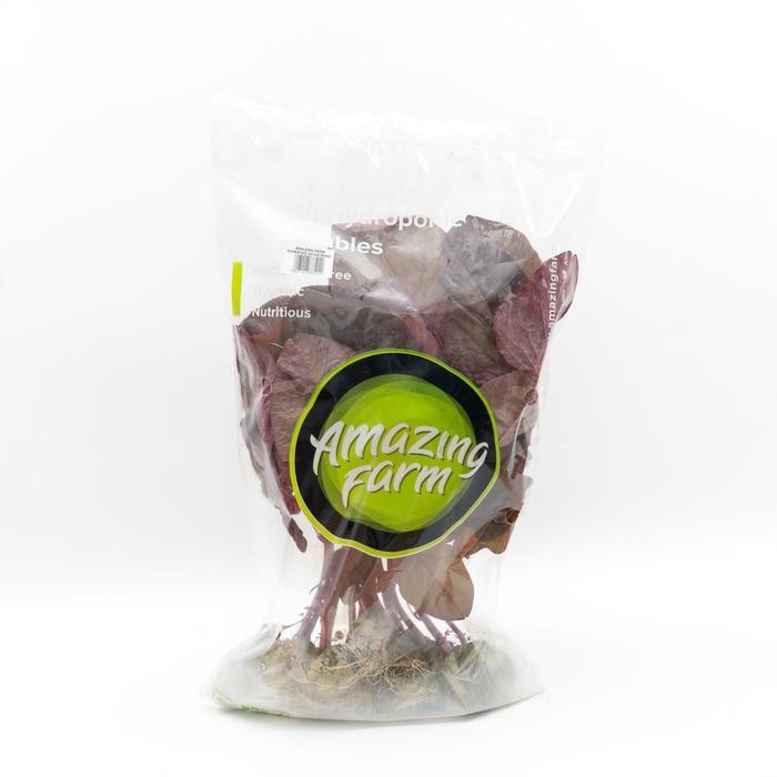 

LUXEHEALTH- Bayam Merah Hidroponik 250 Gram Amazing Farm