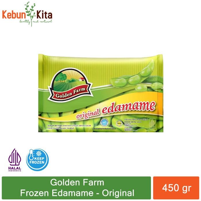 

LUXEHEALTH- Golden Farm Frozen Edamame 450 Gr