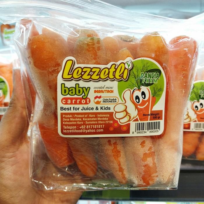 

LUXEHEALTH- Lezzetli Carrot Baby Barastagi Wortel Mini 500 G