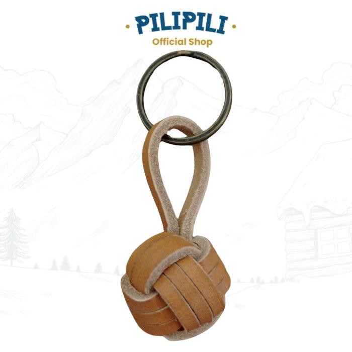 Gantungan Kunci Monkey Fist Nautical Knot Keyring