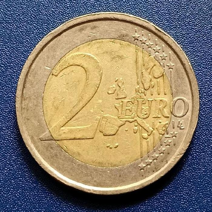 Koin Asing 2 Euro Koleksi Numismatik Harga Murah Asli