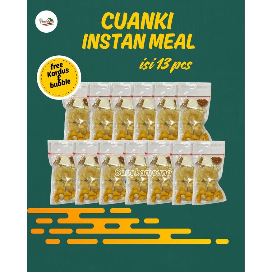 

Cuanki Instan Meal Gangkampung 13pcs Food Makanan