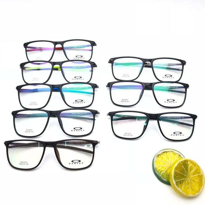frame kacamata sport pria OX7272 bentuk kotak