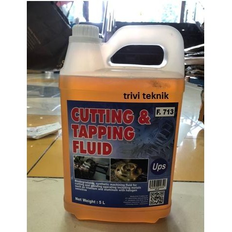 Paling Laris Ups F 713 Cutting Tapping Fluid,Cairan Oli Dromus Bromus Collant Terlariss 