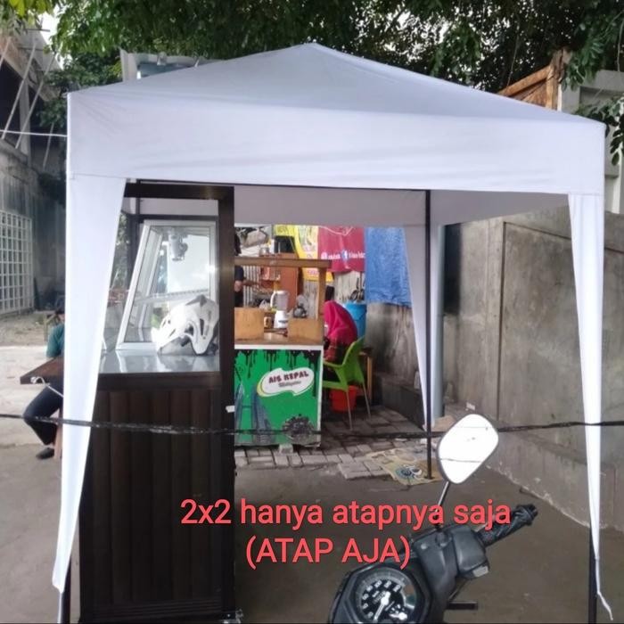 Cover Tenda Cafe 2X2 Murah