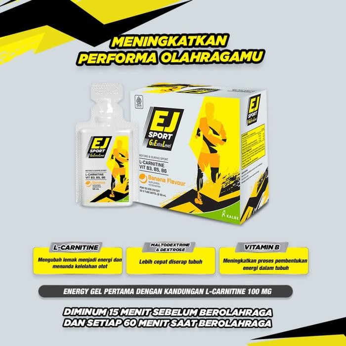 Sport Gel ExtraJoss GU Energy EJ Olahraga Supplement Sepeda Lari Gowes