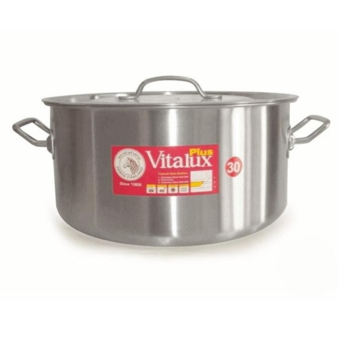 stock pot 30x15cm zebra vitalux (171311)/ panci stainless zebra