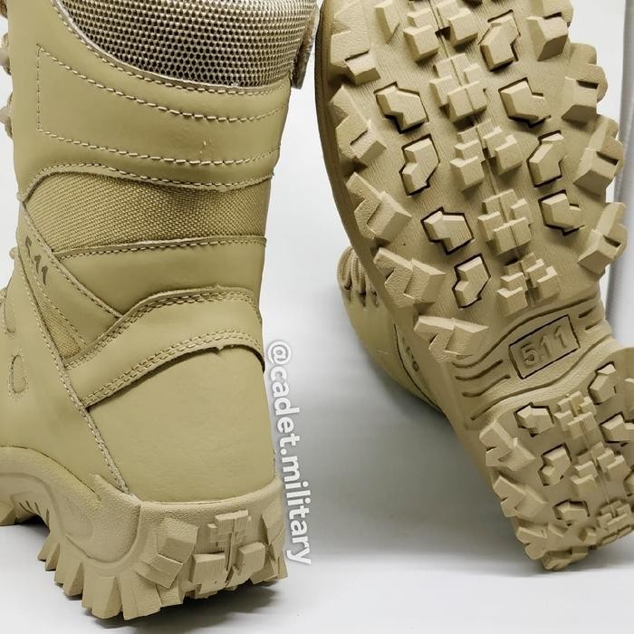 Sepatu Combat Boots PDL 511 (BARU) - Warna GURUN