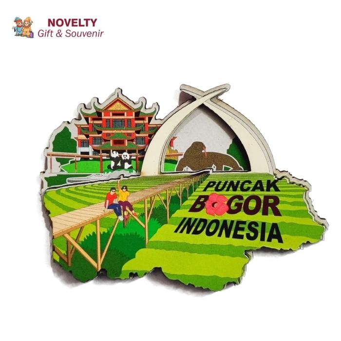 Pilihan- Souvenir Magnet Kulkas Bogor Oleh-Oleh Dari Negara Indonesia