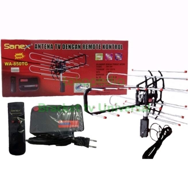 Siap Kirim Antena Tv Digital Remote Control Bisa Berputar Outdoor Indoor