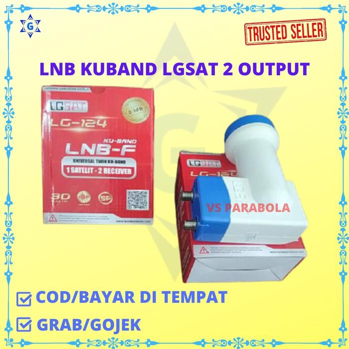 Siap Kirim Lnb Kuband Lgsat 2 Output Parabola Digital