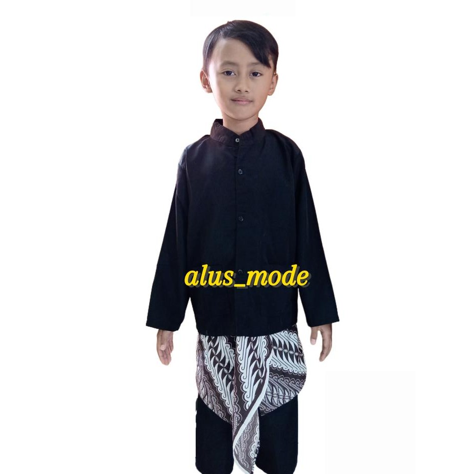 (Allthebest) Set sapit urang instan dan ikat kepala set sapit sapit urang dan Blangkon sembong sapit