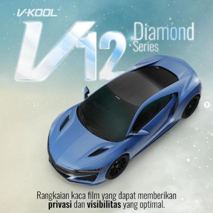 Kaca Film V-KOOL Diamond Series HONDA HRV 2014-2021 Depan VK40