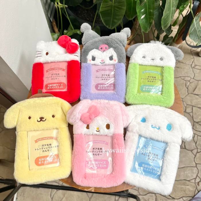 

Ready Card Bag Photo Card Holder Karakter Sanrio Pochacco Cinnamoroll Kuromi Melody Pooh Lucu