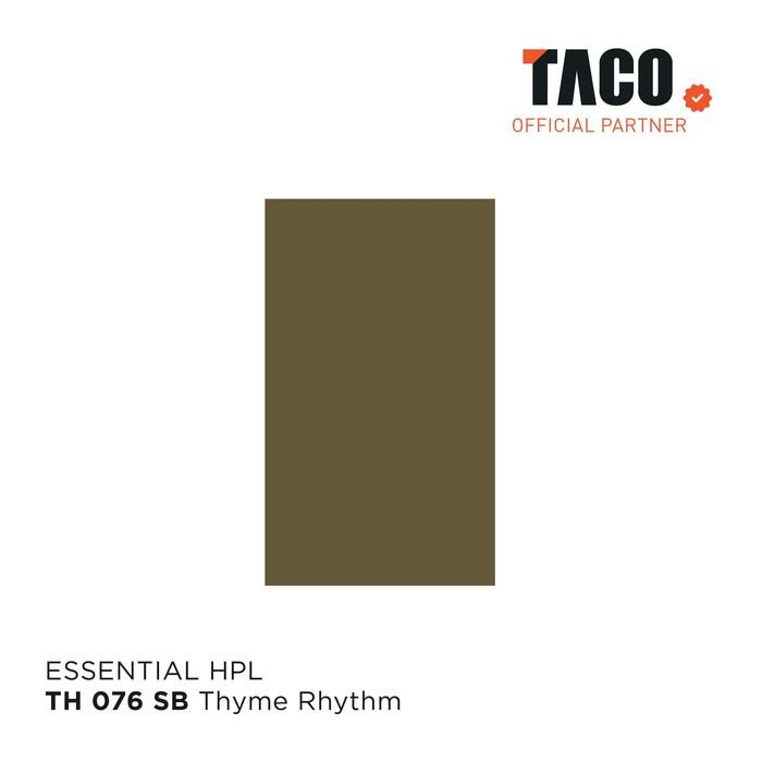TACO Laminate HPL Solid Per 1 Lembar 122CM X 244CM - TH 076 SB Thyme Rhythm