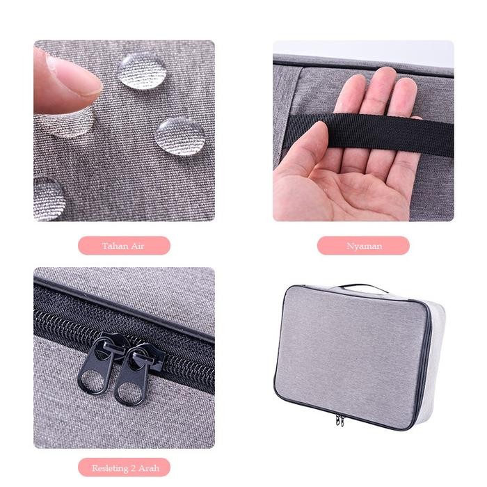 Tas Penyimpanan Dokumen Passport Multifungsi Premium