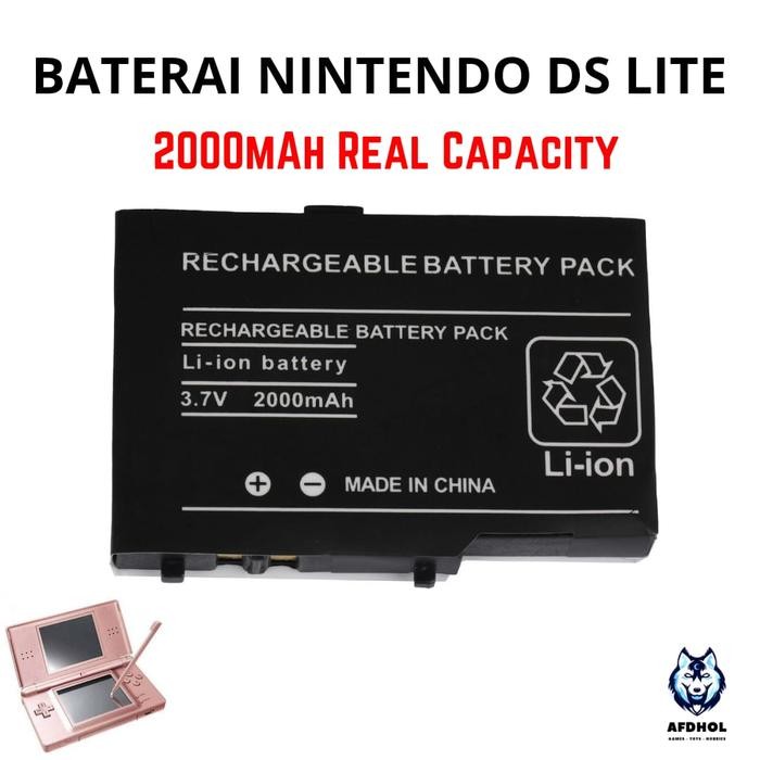 Zowie - Baterai Batere Ds Lite Nds Lite Ndsl Battery Ds Lite Nds Lite Ndsl Charger Charging Chas