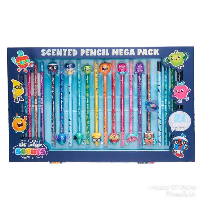 

Smiggle Lil Scent Pencil Mega Pack - Pensil Set Smiggle