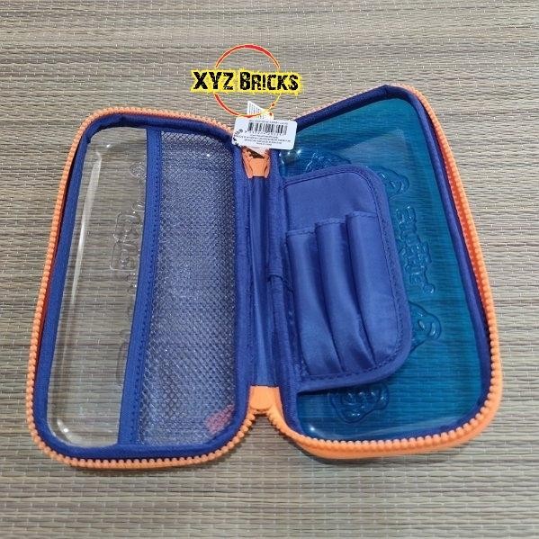 

Smiggle 443681 - Squiggle See Through Small Hardtop Pencil Case Blue