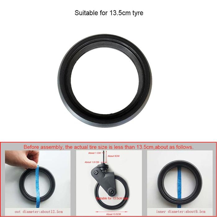 RODA KARET AKSESORIS STROLLER BAYI 1PC