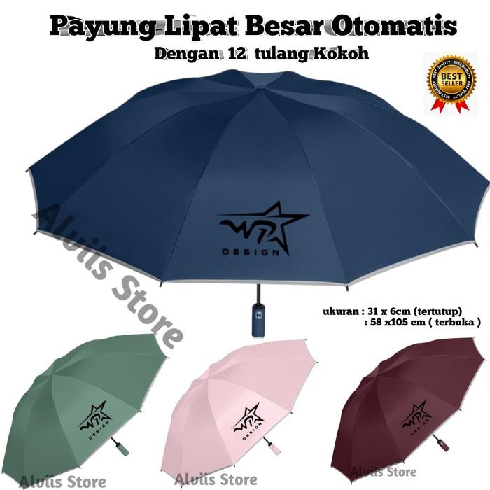 Payung Lipat Otomatis / Payung Otomatis / Payung Lipat UV