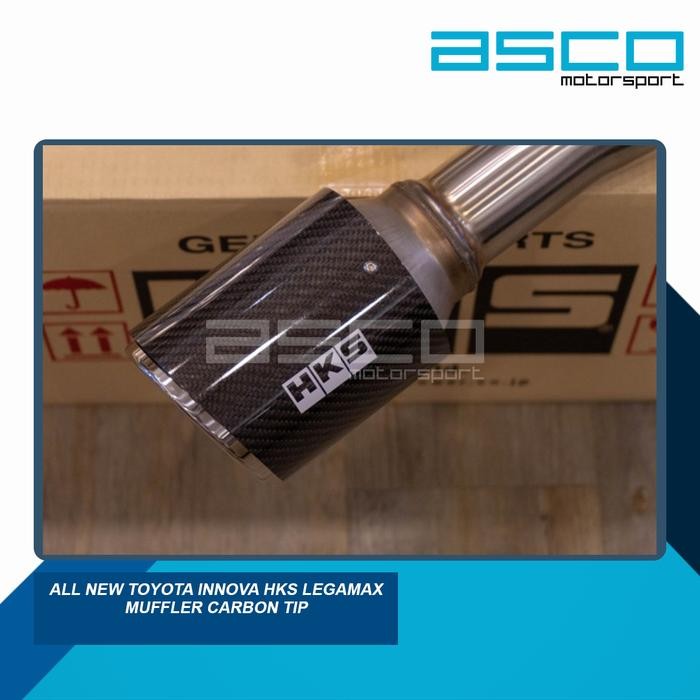 Stok Terbatas All New Toyota Innova Hks Legamax Muffler Carbon Tip Terlariss 