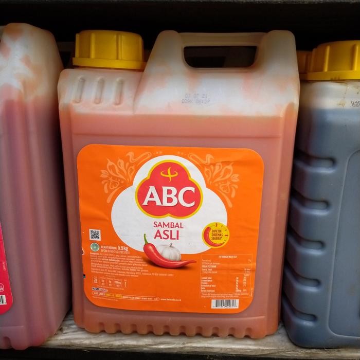 

ABC Saus Sambal Asli/ Chilli Sauce 5.5kg