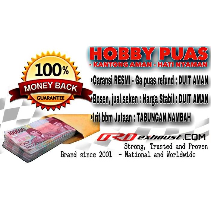 Mantab Muffler V2S Ord Exhaust Terlariss 