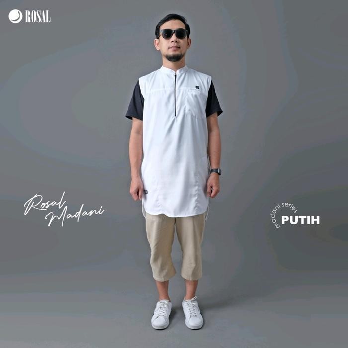 pita Rompi Sholat pria - Rompi shalat solat ROSAL - rompi koko kurta pria cowok - Rosal Madani
