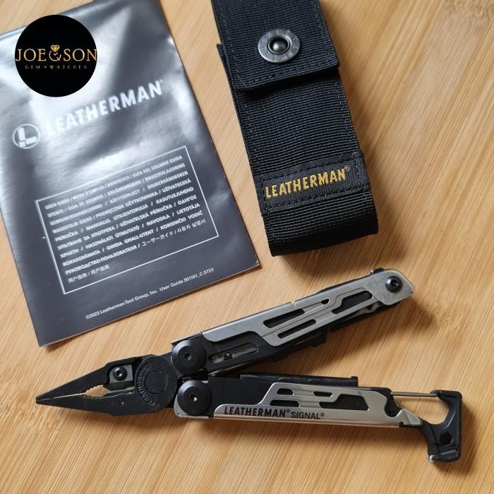 Leatherman Signal Black & Silver Limited Edition charge plus mut surge