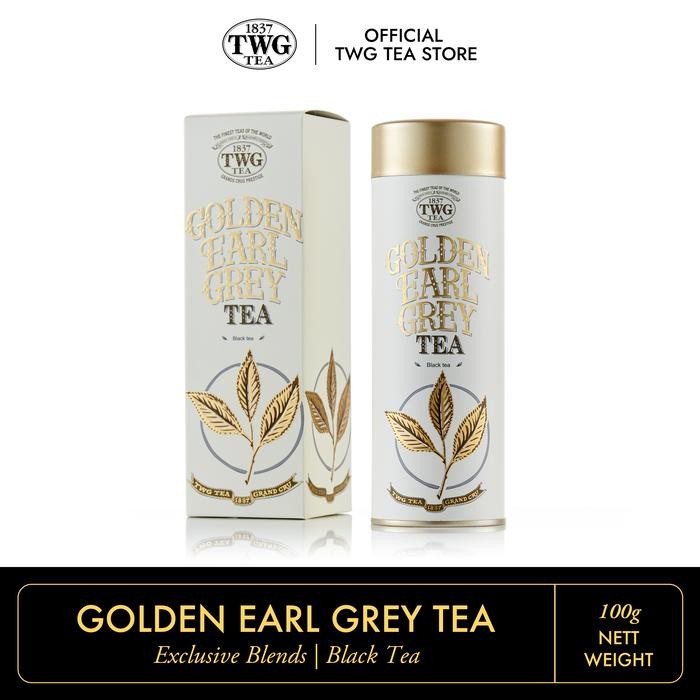 

TWG Tea Golden Earl Grey Tea, Haute Couture Tea Tin, 100g