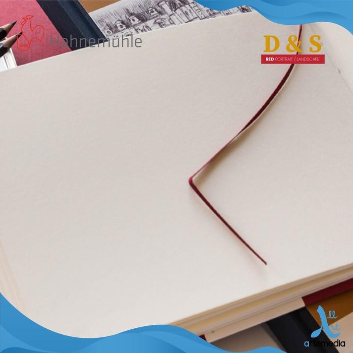 

Buku Sketsa Hahnemuhle D&S A5 Hard Cover Stitch Bound Sketchbook