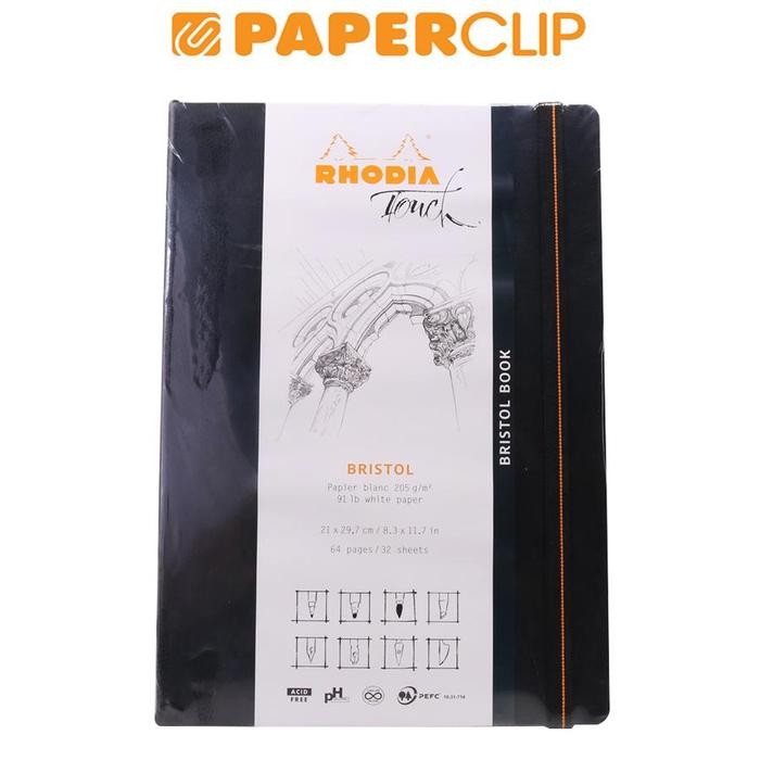 

Sketchbook / Rhodia Touch Bristol Book A4 116115