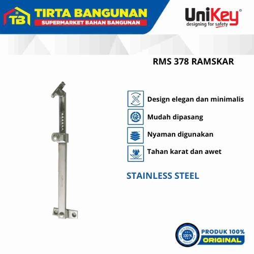 Pilihan- Unikey Rms 378 Ramskar (Hak Angin) / Penahan Jendela Sn
