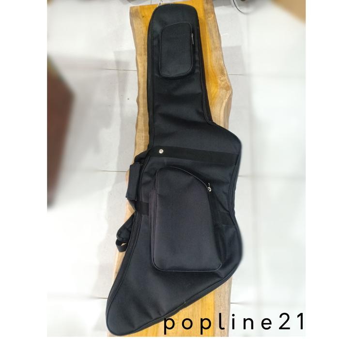 TERBARU Tas gitar model EXPLORER / Softcase Electric Gibson Schecter Explorer HOT SALE